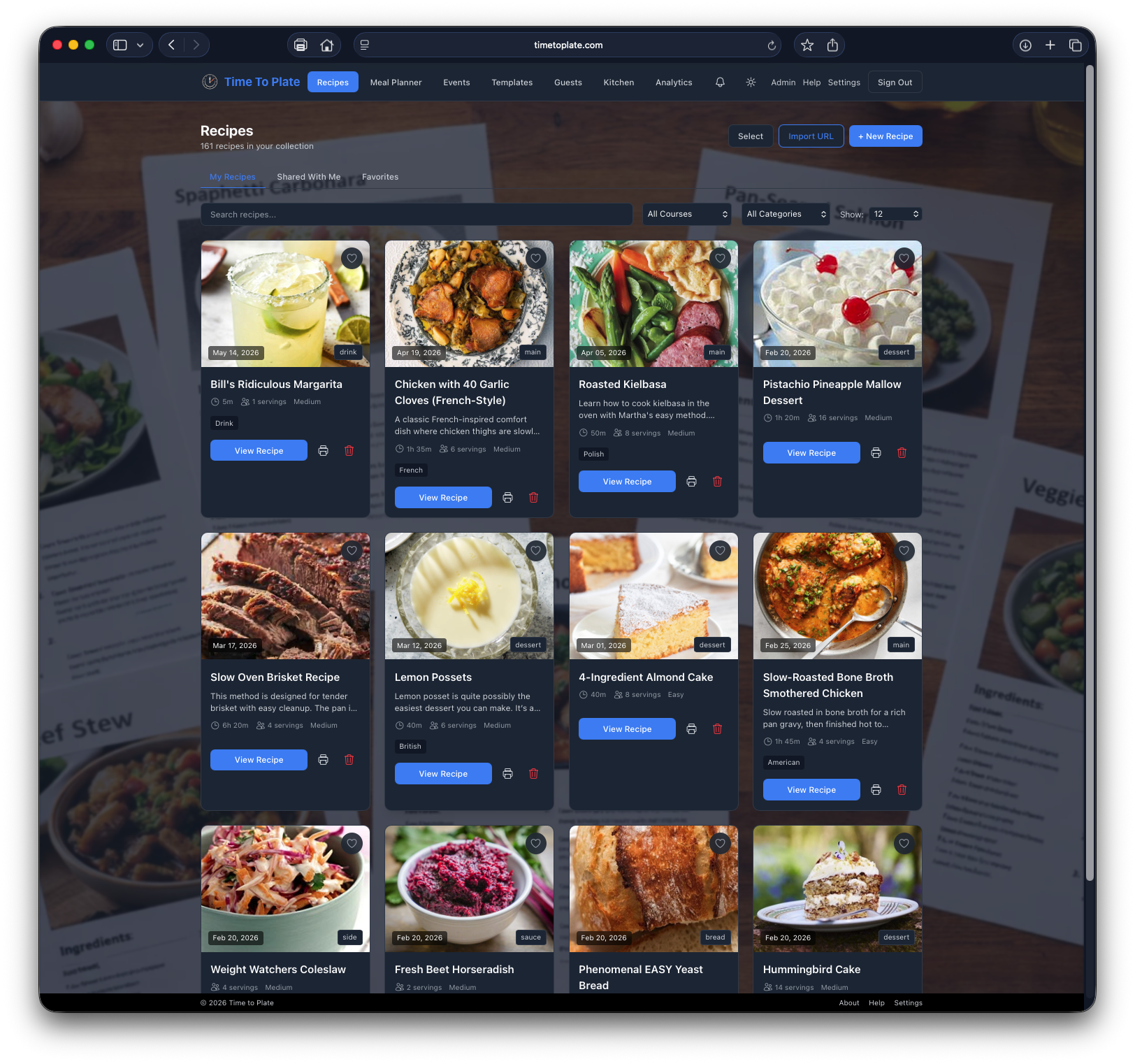 Time To Plate screenshot 2